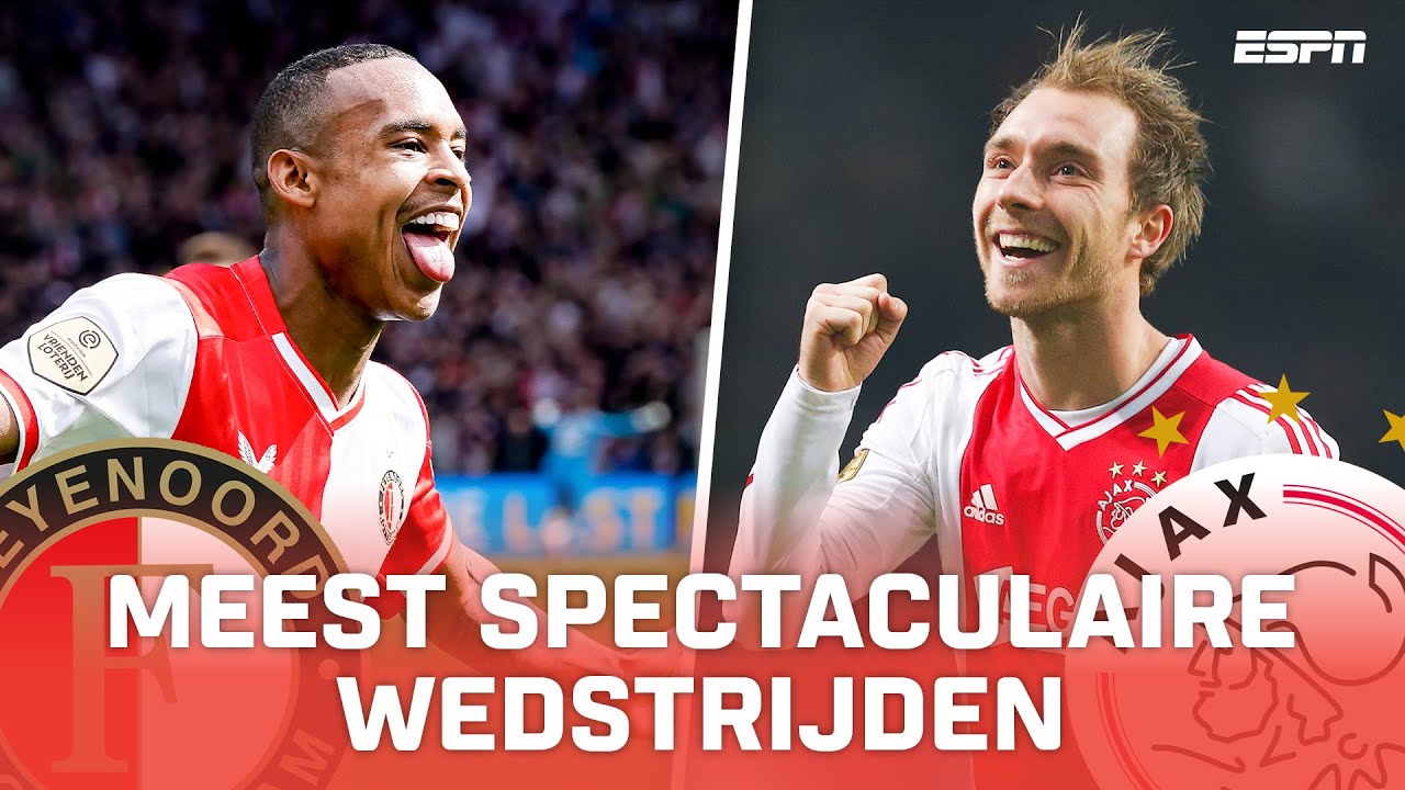De MEEST SPECTACULAIRE 𝗞𝗟𝗔𝗦𝗦𝗜𝗘𝗞𝗘𝗥𝗦 tussen Feyenoord en Ajax in De Kuip 🥵