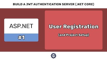 User Registration - BUILD A JWT AUTHENTICATION SERVER (ASP.NET CORE) #1