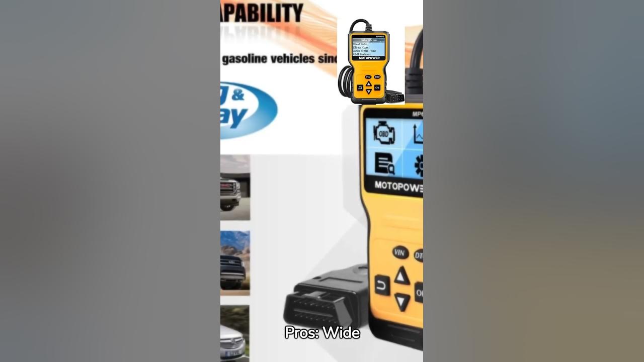 MOTOPOWER MP69033 Car OBD2 Scanner Code Reader Review The Best Diagnostic Scan Tool. YouTube