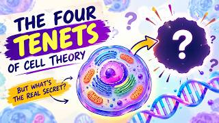 4 Tenets of Cell Theory Explained in 1 Minute!!
