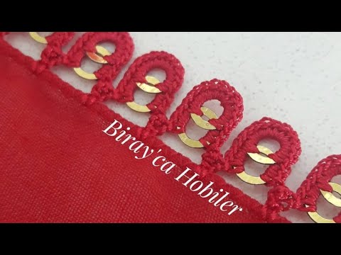 ÇOK KOLAY OYA ÖRNEĞİ | ANALI KIZLI PUL OYASI YAPILIŞI