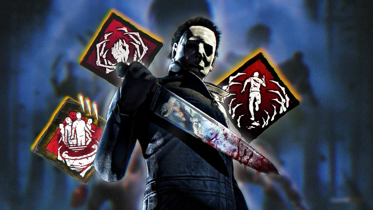 michael myers is unstoppable with this build - Dead by Daylight - YouTube