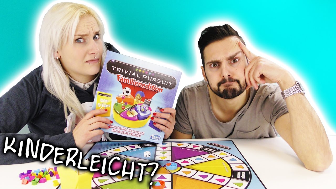 SIND WIR WIRKLICH SO DUMM? Trivial Pursuit FAMILIENEDITION! Spiel mit mir