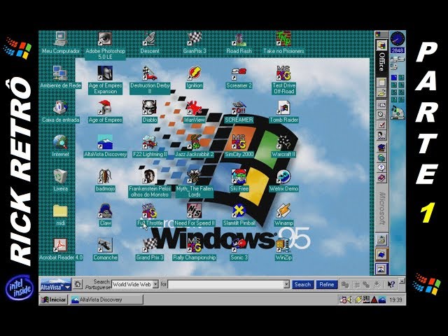 PC Windows 95 / 98 - 7 Jogos Indispensáveis 