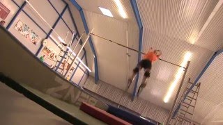 World record high jump by stilts 2,76 m (Lars Oetken 08/2013)