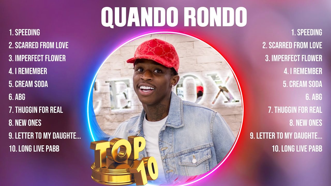 Quando Rondo Cd Quando Rondo Top Hits Popular Songs - Top 10 Song Collection - YouTube
