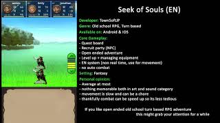 Seek of souls (RPG, turn based, fantasy adventure) screenshot 5