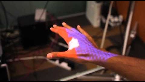 LightGuide: Projected Visualizations for Hand Movement Guidance