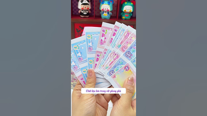 Bộ DIY tự làm túi mù thẻ quà tặng dễ thương #diy #handmade #cutetoys