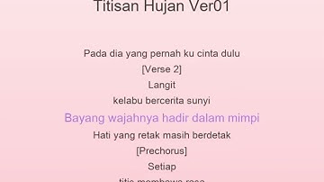 Titisan Hujan Ver01 - a new Malaysia song created by Nazz Abdul Aziz Music Group 