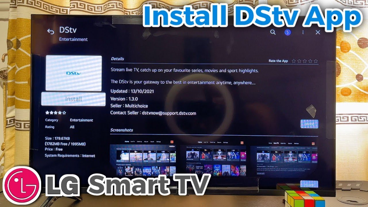 How to Install DStv on LG Smart TV - Watch & Stream! - YouTube