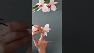 Crepe paper Cattleya orchid Cattleya Orchid Paper Flower shortvideo cattleyapaperflower short