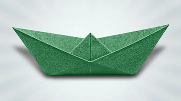 How to Make a Paper Boat (Origami Instructions)