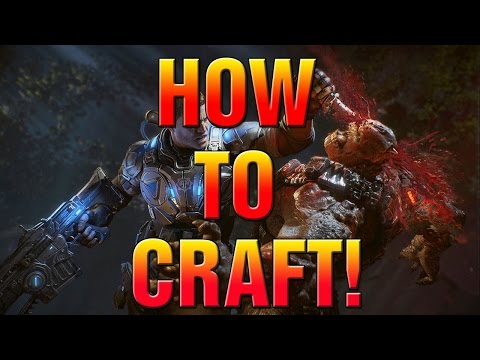 GEARS OF WAR 4 HOW TO CRAFT! NEW GEARS OF WAR FEATURE!