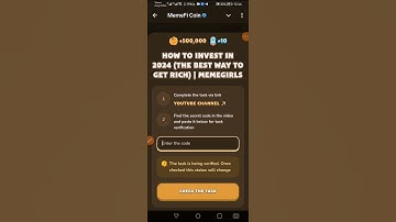 How To Invest In 2024 (The BEST Way To Get Rich) | MemeGirls | Memefi Video Code