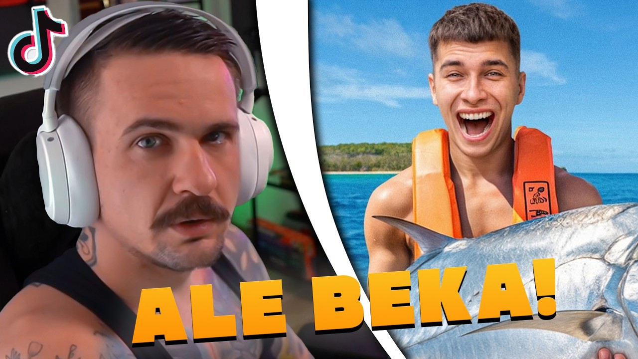 TUSZOL OGLADA MEGA SMIESZNE TIKTOKI!
