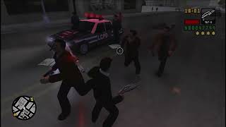 GTA Liberty City Stories 6 Star Police Case - 6 Stars Wanted Level Escaped -  GTA Mod Trainer - #06 screenshot 3