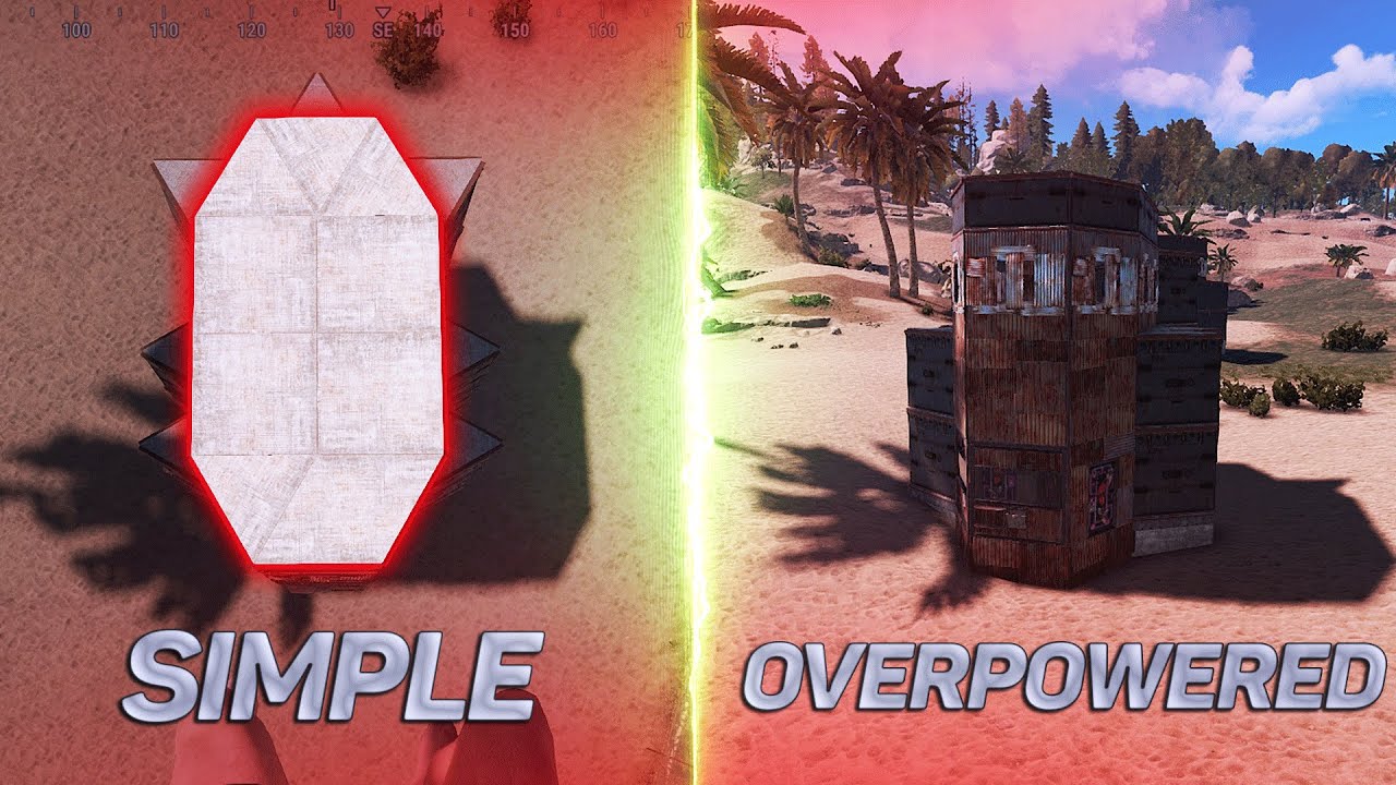 Rust Base Design 2020 - Best OVERPOWERED Starter to Main Base Design | Solo - Trio