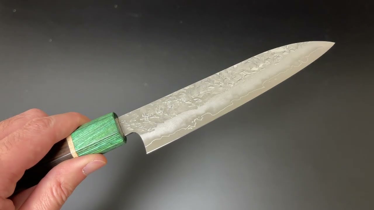 黒﨑真 Makoto Kurosaki 緑月 Samidorizuki ペティナイフ135mm SGSTRIX