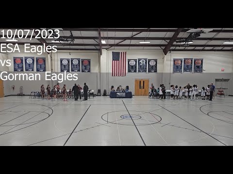 1st Basketball Game 2023 - 24 Season Envision Science Academy Lady Eagles vs Gorman Eagles