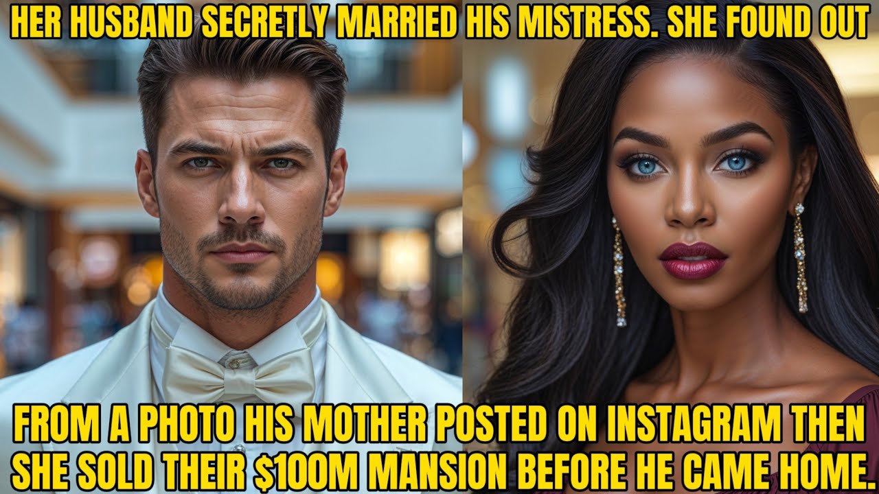 Her Billionaire Husband Secretly Married His Mistress — She Quietly Sold Their $100M Mansion