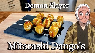 Mitarashi Dangos From Demon Slayer 