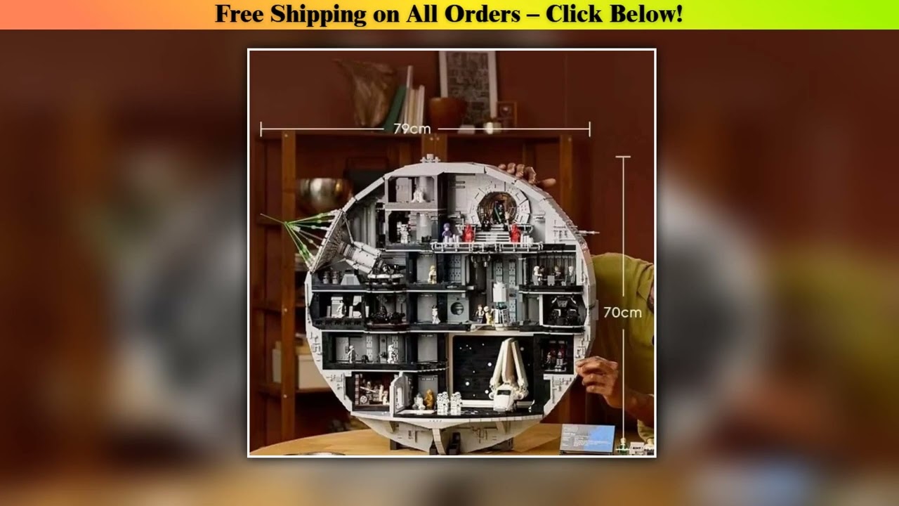 9023pcs Moc Toys 75419 Bricks Largest Death Star Building Block Ucs Assemble Model Birthday Gifts