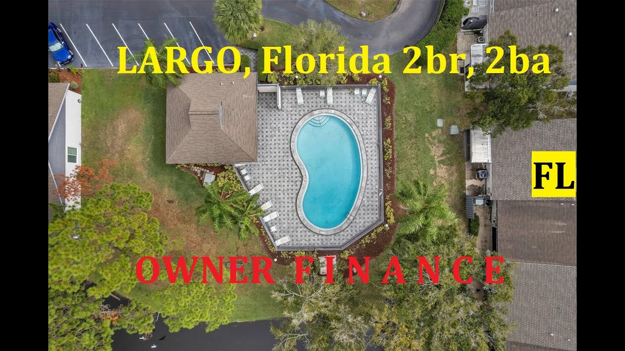 Florida Owner Finance 2br, 2ba in central Pinellas County location