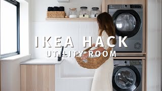 We Finished Our Utility | AN IKEA HACK