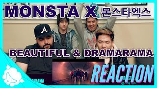 Non-Kpop fans REACT to MONSTA X 몬스타엑스 - Beautiful 아름다워 & Dramarama - (Season 5) Classical & Jazz Musicians React