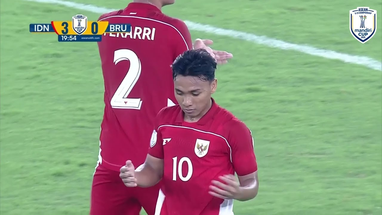 ARKHAN FIKRI GOAL | 🇮🇩 INDONESIA 3-0 BRUNEI DS 🇧🇳 