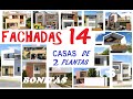 💡 FACHADAS BONITAS PARA CASAS DE DOS PISOS -  ideas para fachadas