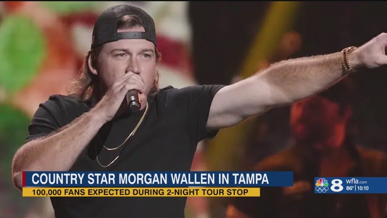Morgan Wallen lights up Raymond James stadium during 2-night tour stop