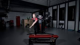 Celebrity Exercise 11: lower body cookbar1 forward 1 leg RDL closed overhead push | Keiser Europe Net Worth