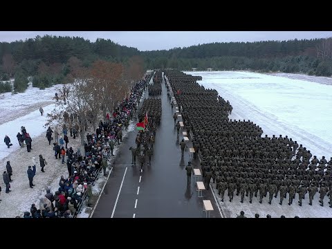 Присяга в 72-м объединённом учебном центре