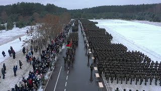 Присяга в 72-м объединённом учебном центре