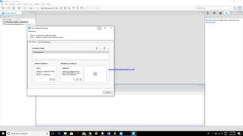 Running an app from Tizen studio.Video-1