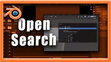Blender-zelfstudie: Hoe u de zoekfunctie in Blender opent