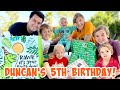 Duncan's Birthday Special! Five Years Old!