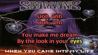 Scorpions - When You Came Into My Life (Karaoke) [with backing vocals]