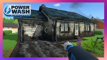 POWER WASH SIMULATOR - CLEAN THE BUNGALOW | SINGLE PLAYER WALKTHROUGH (No Commentary)