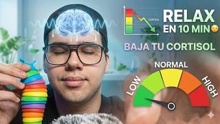 ASMR para reducir tu cortisol en 10 minutos 😳🧠