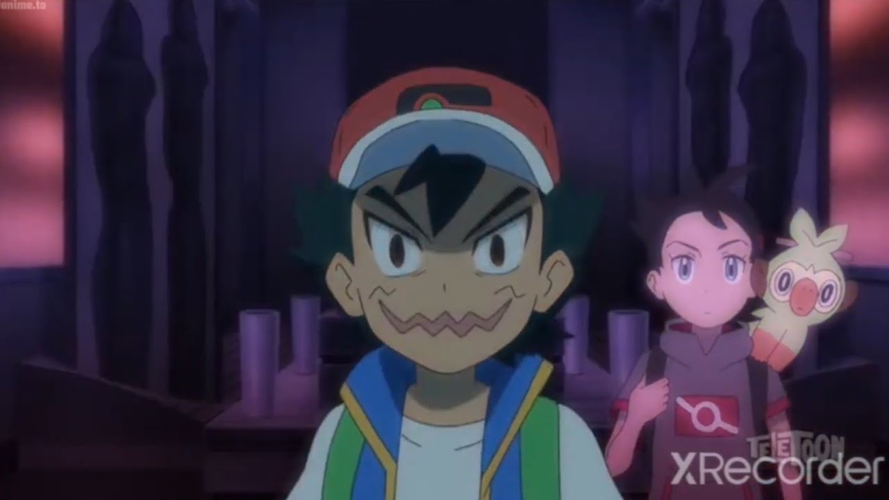 Ash's Scary Face - Pokemon Journeys 