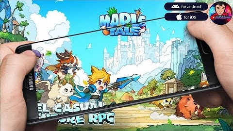 MAPLE TALE (EN) 2024 Online Pixel Adventure-RPG Mobile Android-Gameplay