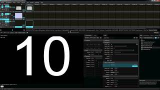 countdown timer demo for resolume