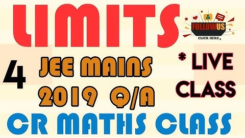 Maths IIT JEE CLASSES CHALAMA REDDY  Live Stream