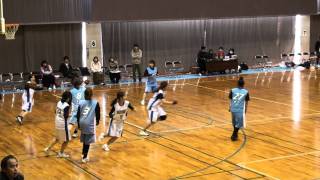 20110123 vs メルヘン 4Q 2 女子志木大会 SemiFinal