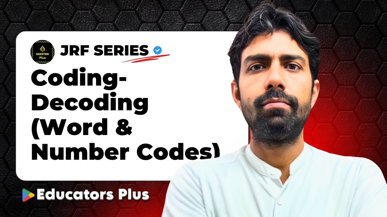 Coding-Decoding (Word & Number Codes) NTA NET Paper 1 December 2025 ...