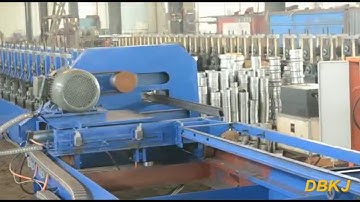 Video for C&U solar frame roll forming machine