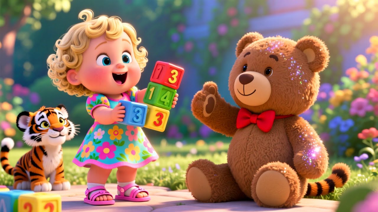 Playtime With Teddy 🧸🎨 | Fun Learning for Kids | Preschool Educational Video